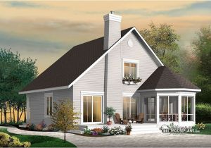 Drummond Home Plans Stunning A Frame 4 Bedroom Cottage House Plan Drummond