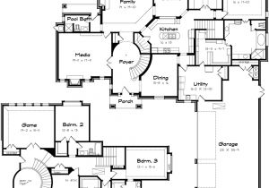 Dual Staircase House Plans Excellent Dual Staircase House Plans Images Exterior