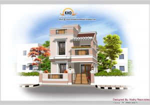 Duplex Home Plans In India 1600 Sq Ft Duplex House Elevation Kerala Home Design