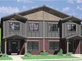 Duplex Home Plans with Garage Narrow Lot Duplex House Plans Narrow and Zero Lot Line