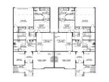 Duplex House Plans 3 Bedrooms Eplans Traditional House Plan Three Bedroom Duplex House