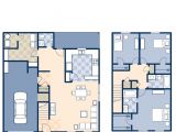 Duplex House Plans 3 Bedrooms Ncbc Gulfport Magnolia Ii Neighborhood 3 Bedroom Duplex