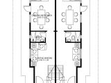 Duplex House Plans 40×50 Site Duplex House Plans Series PHP 2014006