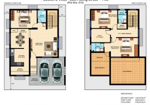 Duplex House Plans 40×50 Site Merry 5 Duplex House Plans for 60×40 Site Villa Floor Plan