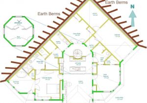 Earth Berm Home Plans Home Plans for A Passive solar Earth Sheltered Home at