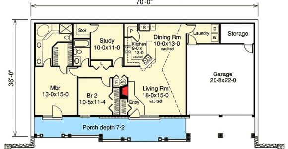 Earth Bermed House Plans Earth Berm Home Plan with Style 57130ha Architectural