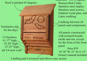 Easy Bat House Plans Small Bat House Plans Bat House Plans Blueprints House