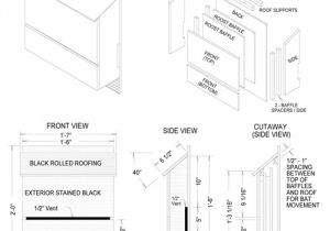 Easy Bat House Plans Woodworking Industry Trends Simple Bat House Plans