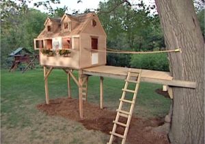 Easy to Build Tree House Plans How to Build A Tree fort How tos Diy