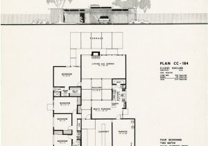 Eichler Style Home Plans Eichler Plan Cc 184 Claude Oakland Eichlers Eichler Style Home Plans Eichler Plan Cc 184 Claude Oakland Eichlers