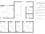 Electrical Wiring Plan for Home Example Image Office Electrical Plan Architecture