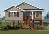 Elevated Coastal Home Plans Elevated Beach House Plans One Story House Plans Coastal