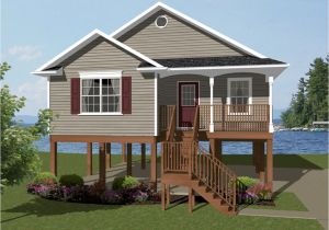 Elevated House Plans with Porches Elevated Beach House Plans One Story House Plans Coastal