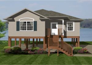 Elevated House Plans with Porches Raised Ranch Front Porch Designs Raised Ranch Exterior