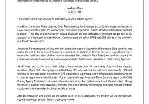 Emergency Disaster Plan for Family Child Care Homes Personal Evacuation Plan Template Care Homes House