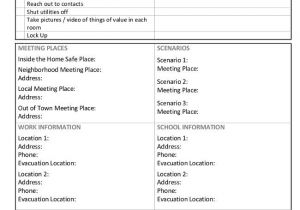 Emergency Disaster Plan for Family Child Care Homes Printable Evacuation Plan thelovebugsblog Com