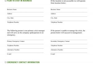 Emergency Preparedness Plan for Home Daycare Best Photos Of Emergency Preparedness Plan Sample