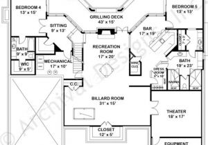 Empty Nester House Plans with Basement Waterford Empty Nester House Plan Ranch Floor Plans