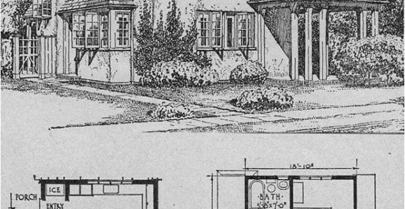 English Cottage Home Plans English Cottage Vintage House Plan B Architecture