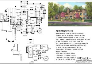 Estate Home Plans Designs French Country Estate