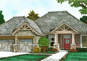 European Home Plans One Story Exclusive One Story European House Plan 48530fm