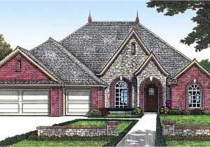 European Home Plans One Story One Story European House Plan with Bonus Space 48303fm