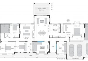 Executive Home Floor Plan Bronte Floorplans Mcdonald Jones Homes