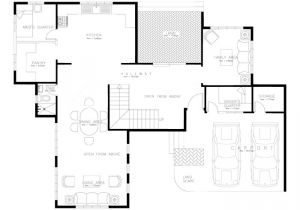 Executive Home Floor Plan Luxury House Plans Series PHP 2014008