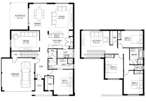 Executive Home Floor Plan Luxury Sample Floor Plans 2 Story Home New Home Plans Design