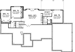 Expandable Ranch House Plans Expandable Prairie Style Home Plan 89754ah 1st Floor