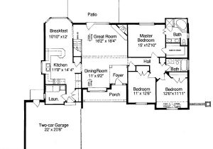 Expandable Ranch House Plans Expandable Three Bedroom Ranch 3993st 1st Floor Master
