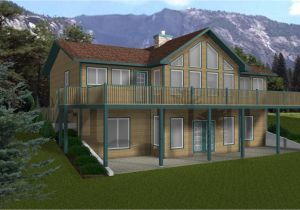 Exposed Basement House Plans House Plans with Walkout Basement Smalltowndjs Com