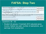Fafsa Housing Plans Question College Financing Workshop Ppt Download