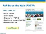 Fafsa Housing Plans Question Federal Updates the Fafsa Ppt Download