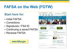Fafsa Housing Plans Question Federal Updates the Fafsa Ppt Download