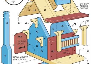 Family Handyman House Plans Build A Backyard Birdhouse the Family Handyman