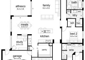Family Home Floor Plans Floor Plan Friday 4 Bedroom Family Home