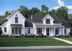 Farm House Plans with Pictures Modern Farmhouse Plan 2 742 Square Feet 4 Bedrooms 3 5