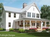 Farmhouse Home Plans 2 Story House Plan with Covered Front Porch