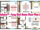 Feng Shui Home Plans Simple Balance Feng Shui Home Floor Plan Analysis