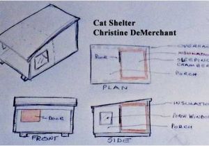 Feral Cat House Plans Free How to Build A Feral Cat Shelter or A Outside Cat House