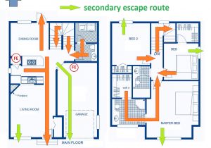 Fire Evacuation Plan for Home Fire Evacuation Plan for Home Homes Floor Plans