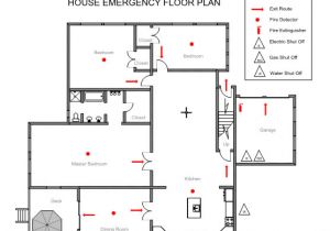 Fire Evacuation Plan for Home Home Emergency Evacuation Plan Homes Floor Plans