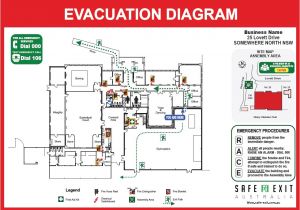 Fire Evacuation Plan for Home How to Draw An Evacuation Floor Plan Elegant Emergency