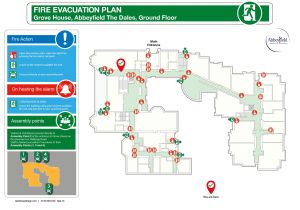 Fire Evacuation Plan Residential Care Home 2d Evacuation Plans Silverbear Design