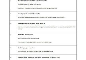 Fire Evacuation Plan Template for Home 11 Evacuation Plan Templates Free Sample Example