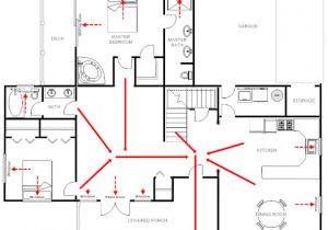 Fire Plan for Home Home Evacuation Plan Template