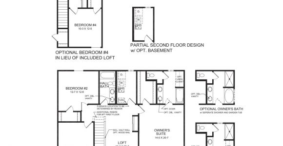 Fischer Homes Yosemite Floor Plan New Single Family Homes atlanta Ga Yosemite Fischer