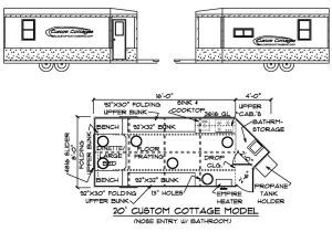 Fish House Building Plans Custom Cottages Inc Mobile Shelter Design for Ice