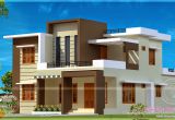 Flat Roof Home Plans 204 Square Meter Flat Roof House Kerala Home Design and